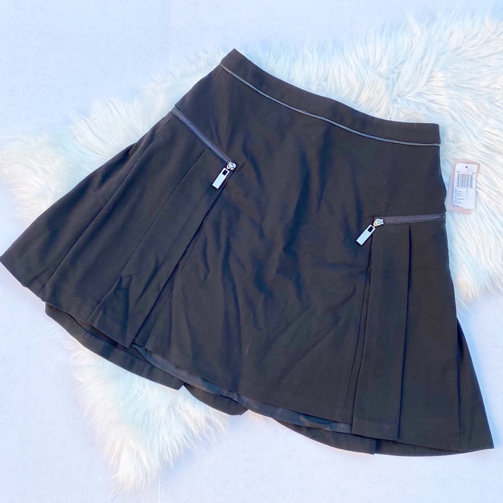 NWT Philosophy pleated zipper skirt